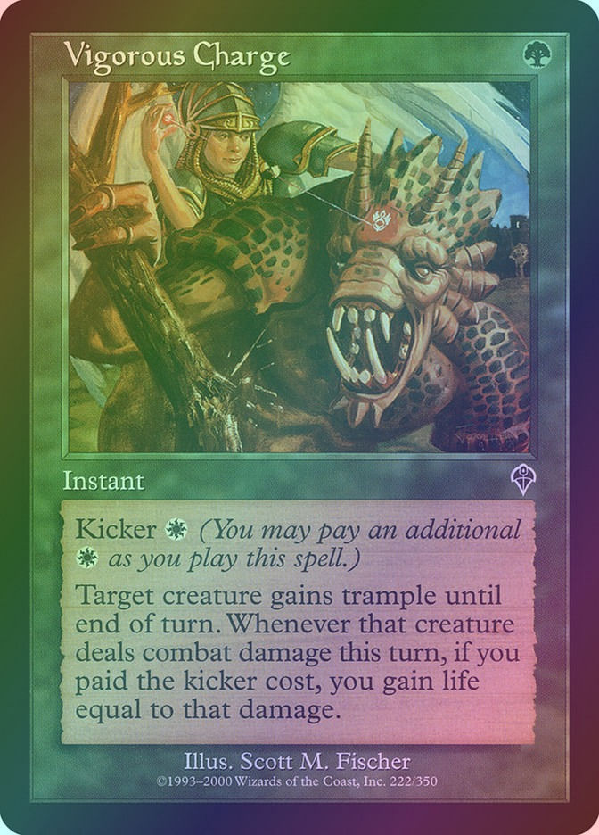 Vigorous Charge (INV) (222) / Foil