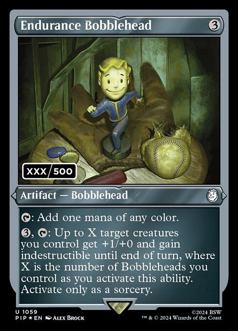 Endurance Bobblehead (pip) (1059) / Extended Surge Foil