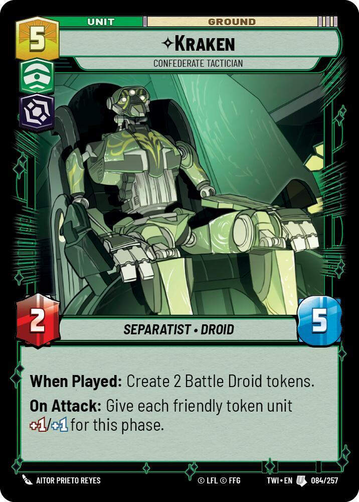 Kraken - Confederate Tactician (TWI) (084/257)