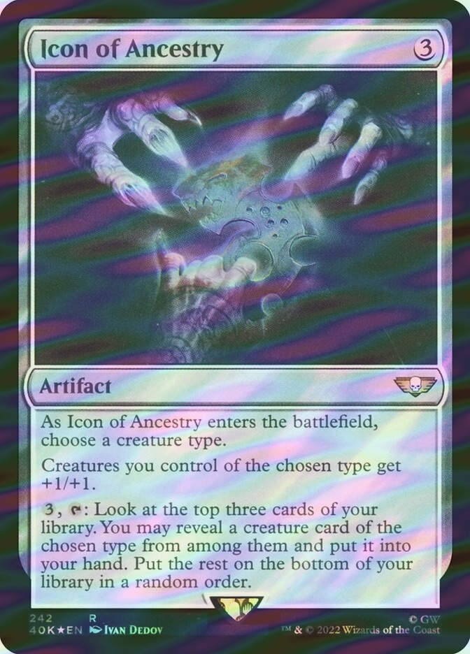Icon of Ancestry (40K) (242★) / Surge Foil