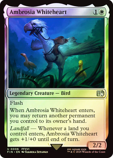 Ambrosia Whiteheart (FIN) (6) / Foil