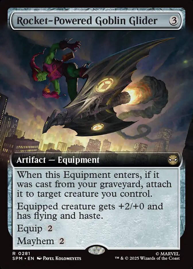 Rocket-Powered Goblin Glider (SPM) (281) / Extended Art