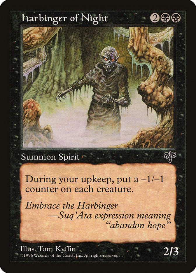 Harbinger of Night (MIR) (128)