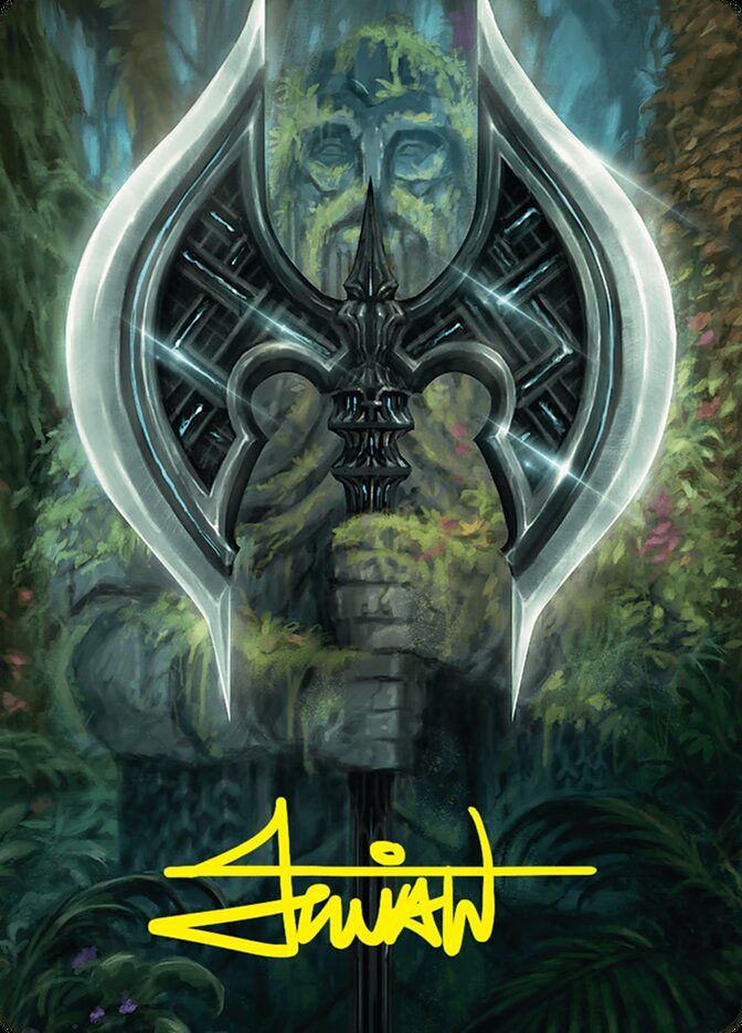 Leyline Axe (AFDN) (49) / Firma Dorada