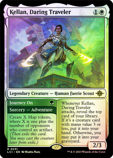 Kellan, Daring Traveler // Journey On (lci) / Foil