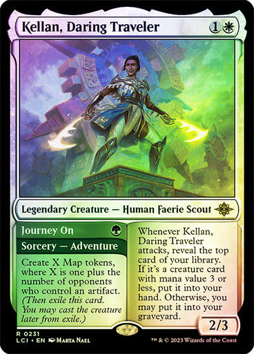 Kellan, Daring Traveler // Journey On (lci) / Foil