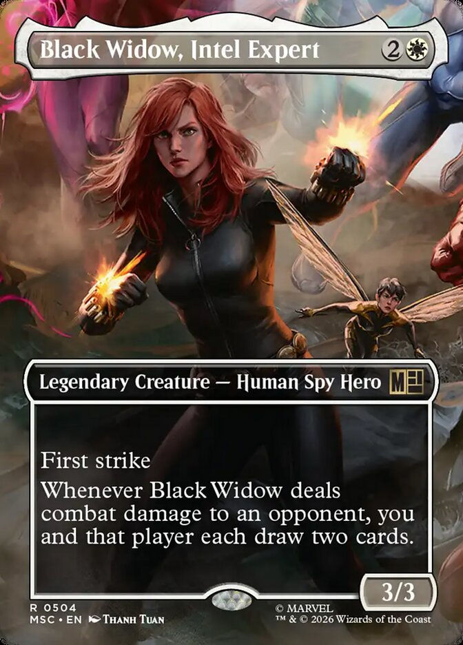 Black Widow, Intel Expert (MSC) (504) / Borderless