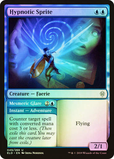 Hypnotic Sprite // Mesmeric Glare (ELD) (49) / Foil