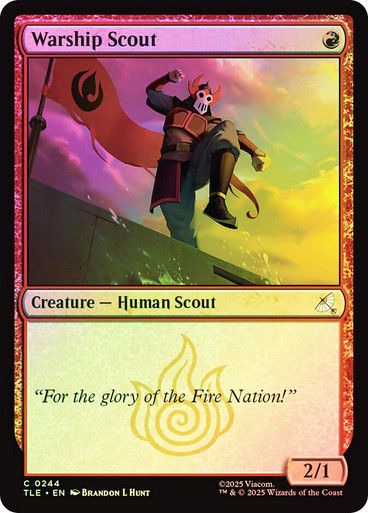 Warship Scout (TLE) (244) / Foil