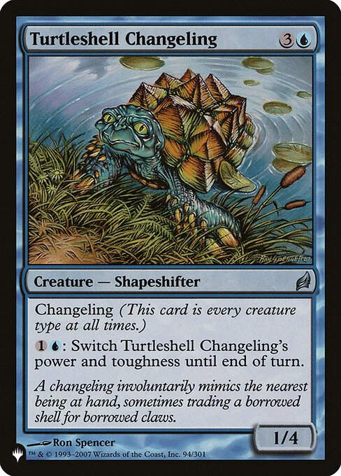 Turtleshell Changeling (PLST) (LRW-94)