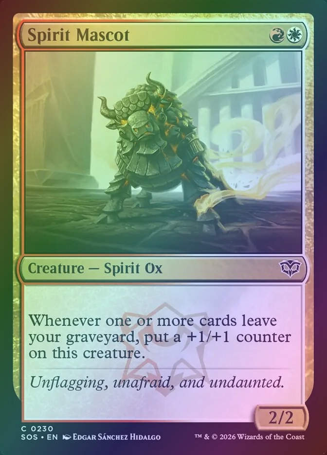 Spirit Mascot (SOS) (230) / Foil