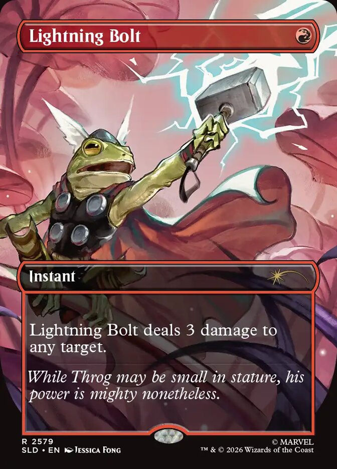 Lightning Bolt (SLD) (2579) / Borderless