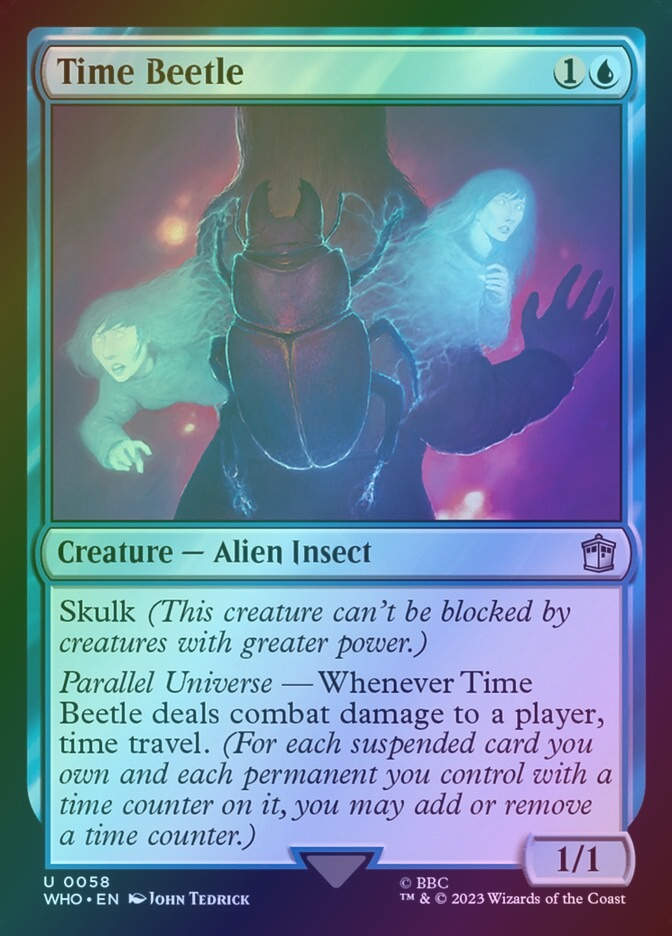 Time Beetle (WHO) (58) / Foil