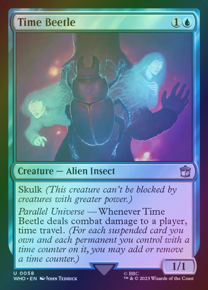 Time Beetle (WHO) (58) / Foil