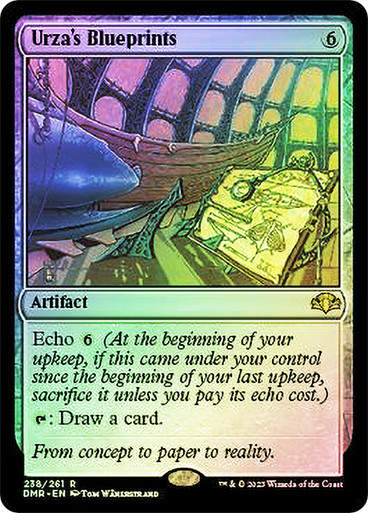 Urza's Blueprints (DMR) / Foil
