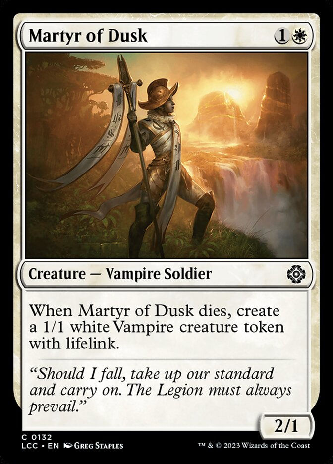 Martyr of Dusk (LCC) (132)