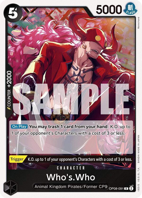 Whos.Who (OP08-091) / Foil
