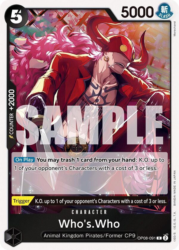 Whos.Who (OP08-091) / Foil