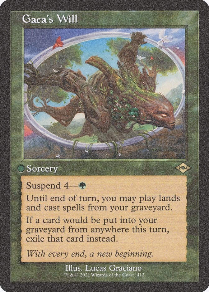 Gaea's Will (MH2) (412) / Foil Etched