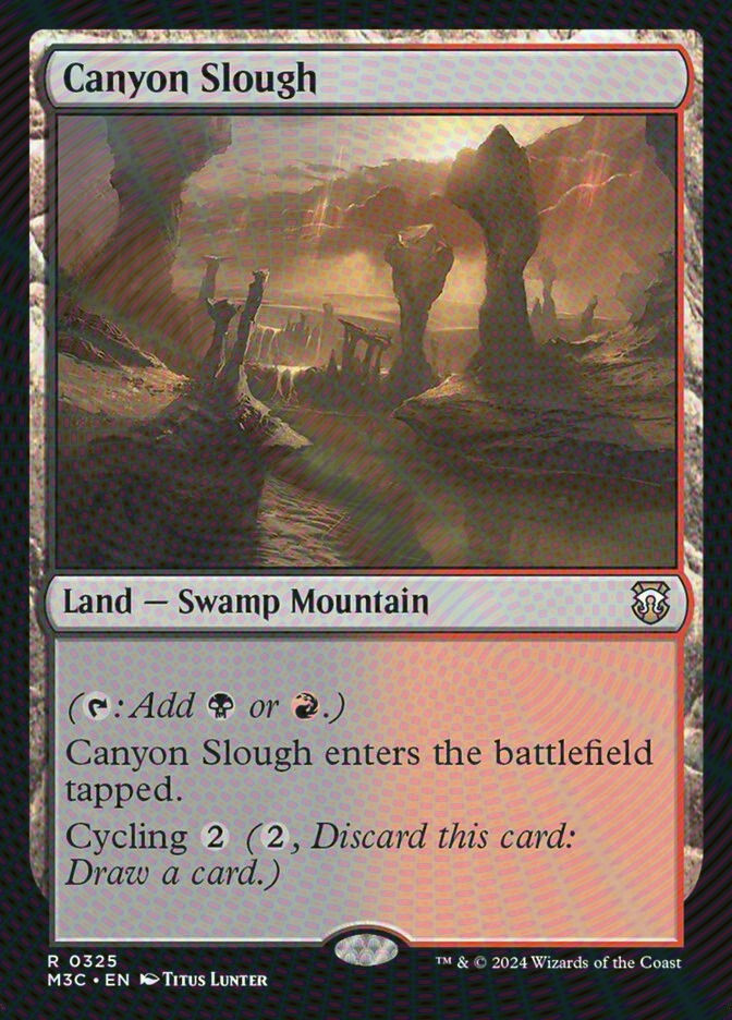 Canyon Slough (M3C) (325) / Ripple Foil