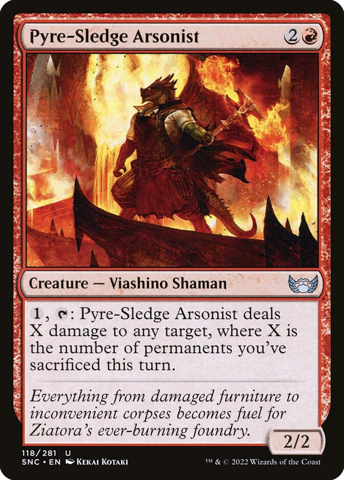 Pyre-Sledge Arsonist (SNC) (118)