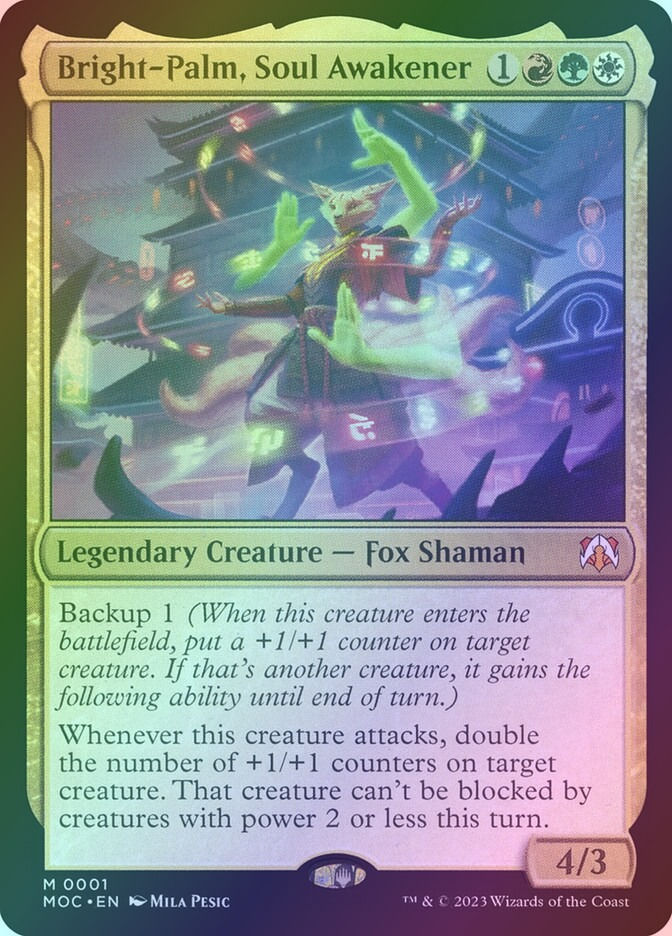 Bright-Palm, Soul Awakener (MOC) (1) / Foil