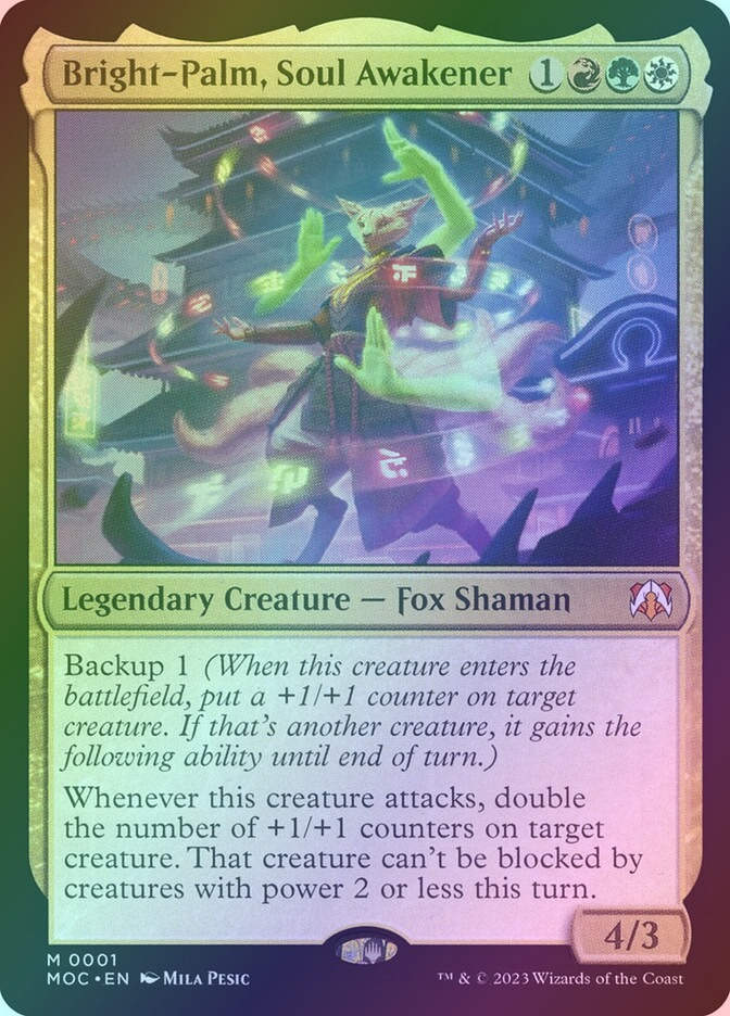 Bright-Palm, Soul Awakener (MOC) (1) / Foil