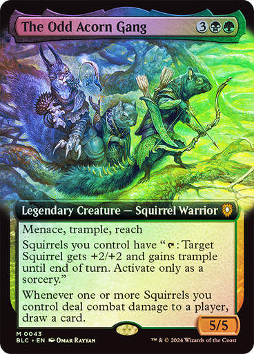 The Odd Acorn Gang (blc) (43) / Extended Art Foil
