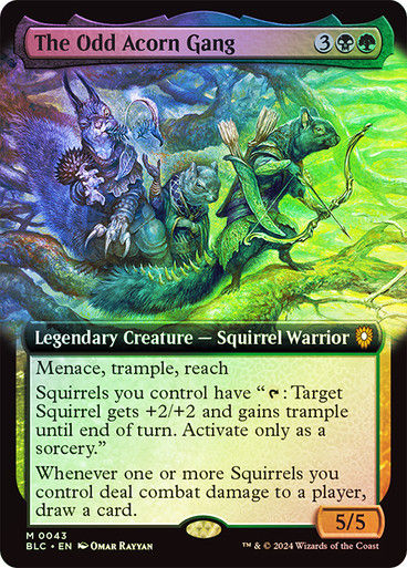 The Odd Acorn Gang (blc) (43) / Extended Art Foil