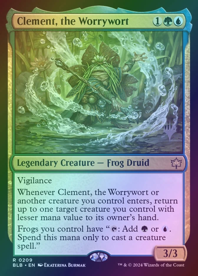 Clement, the Worrywort (PBLB) (209p) / Foil
