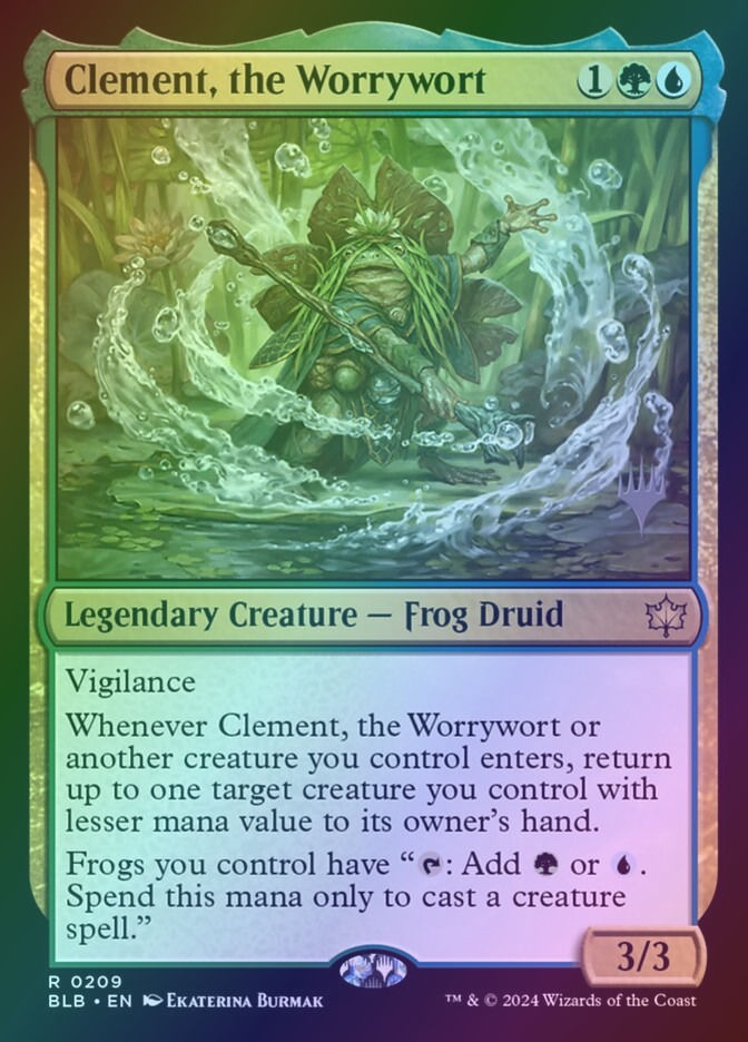 Clement, the Worrywort (PBLB) (209p) / Foil
