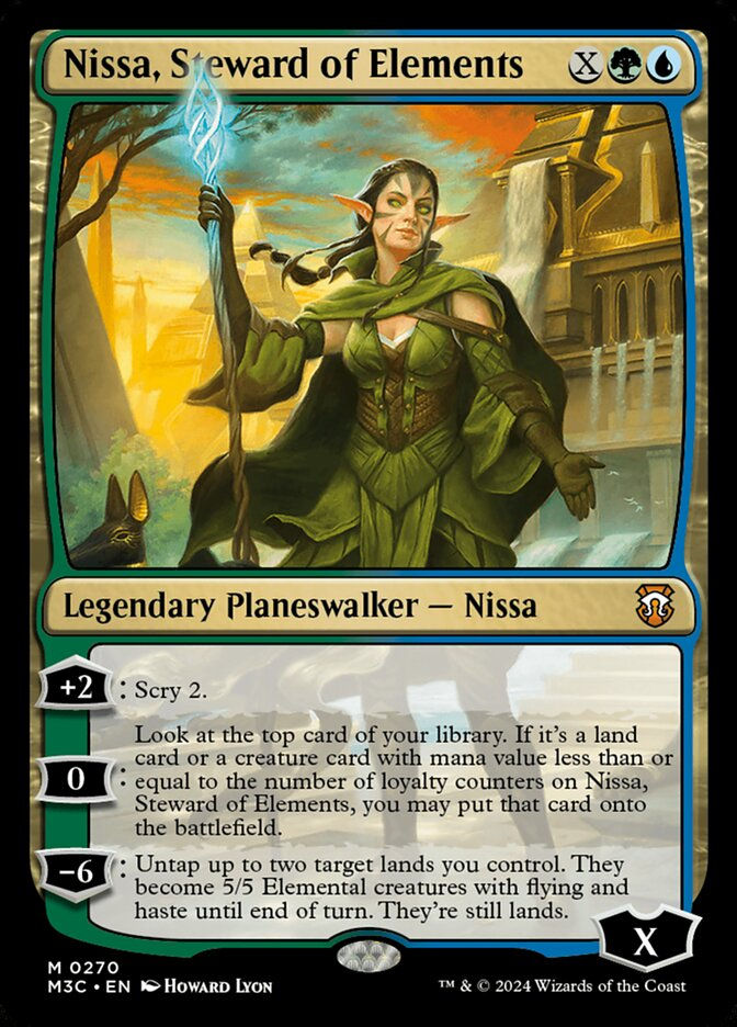 Nissa, Steward of Elements (m3c) (270)