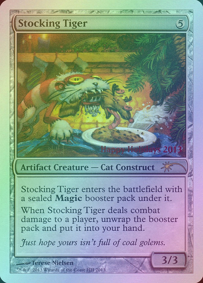 Stocking Tiger (HHO) (13) / Foil