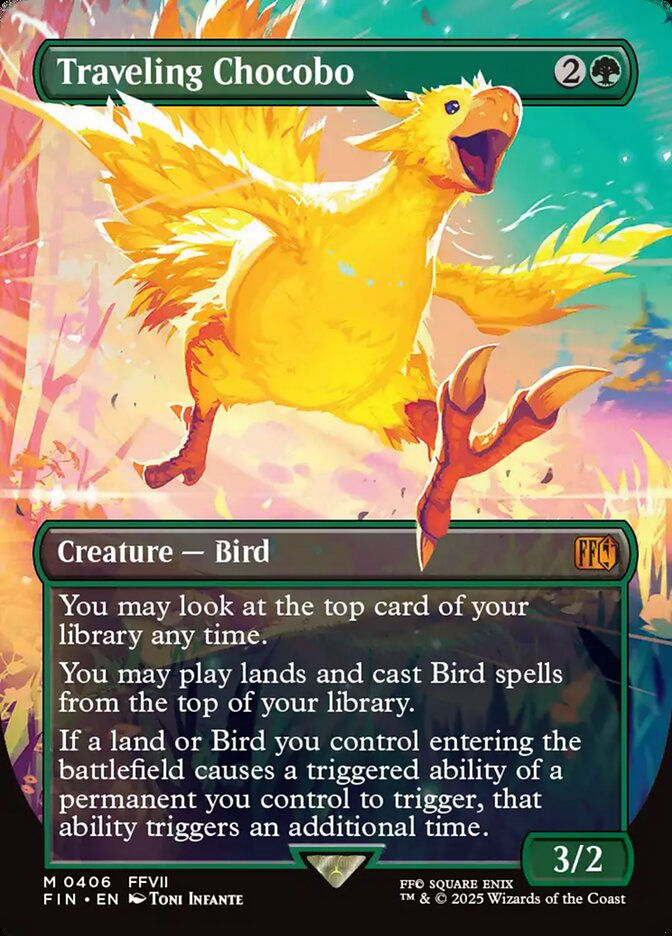 Traveling Chocobo (FIN) (406) / Borderless