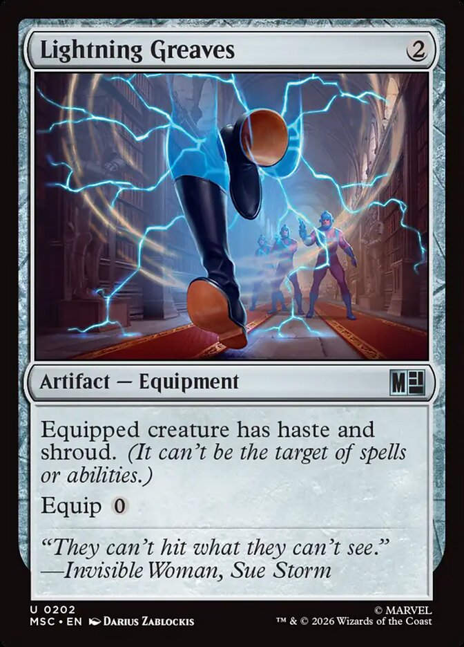 Lightning Greaves (MSC) (202)