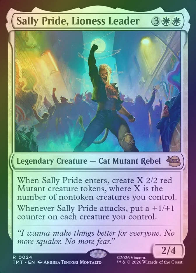 Sally Pride, Lioness Leader (TMT) (24) / Foil