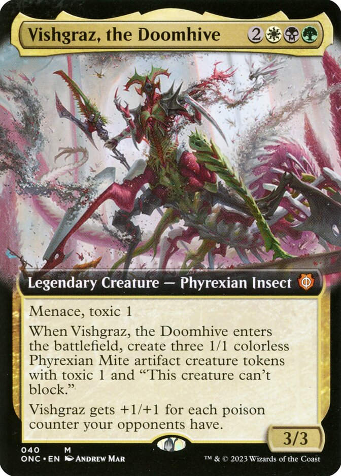 Vishgraz, the Doomhive (ONC) (40) / Extended Art