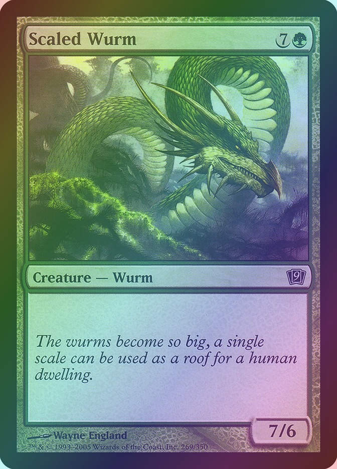 Scaled Wurm (9ED) (269★) / Foil