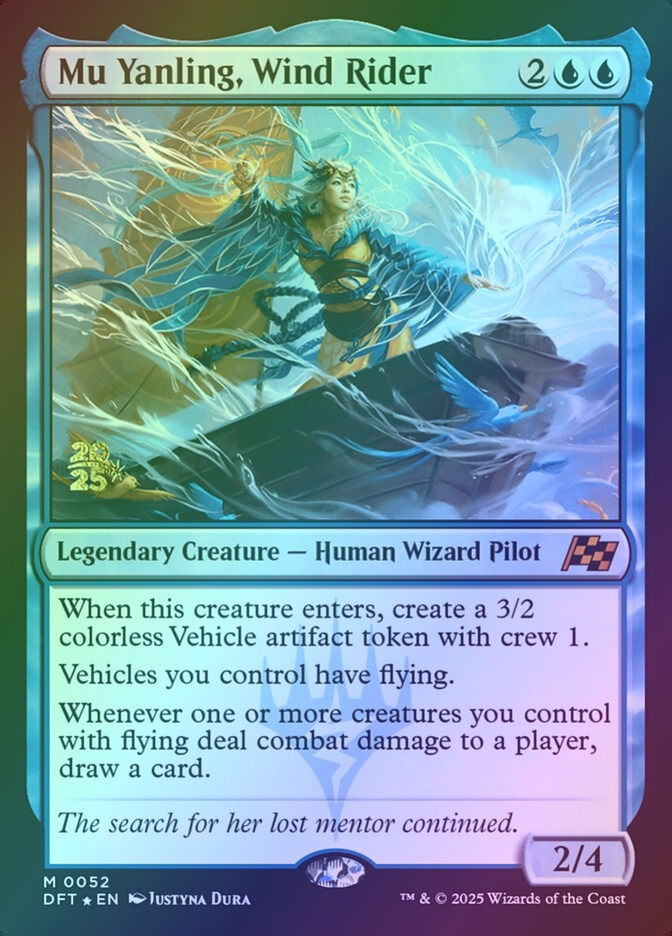 Mu Yanling, Wind Rider (PDFT) (52s) / Foil