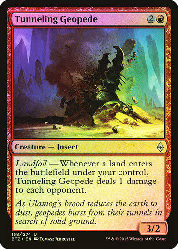 Tunneling Geopede (BFZ) (158) / Foil