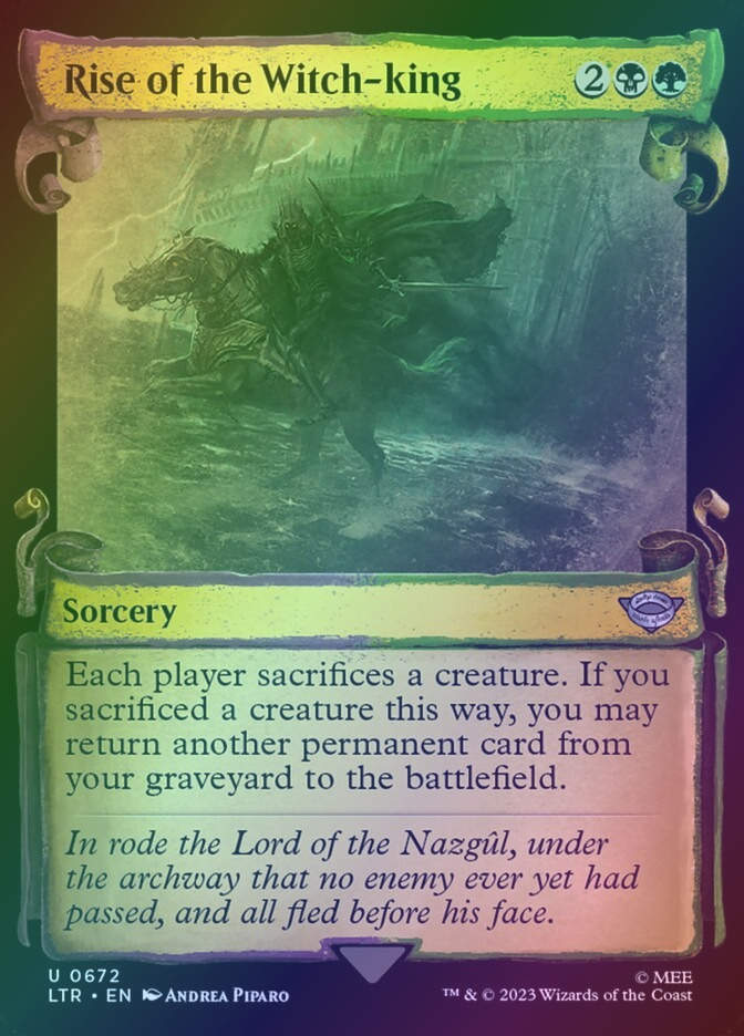Rise of the Witch-king (LTR) (672) / Showcase / Foil