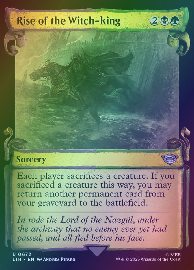 Rise of the Witch-king (LTR) (672) / Showcase / Foil