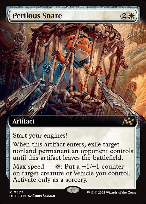 Perilous Snare (DFT) (377) / Extended Art