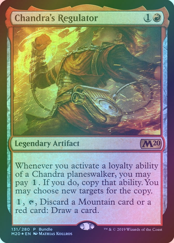 Chandra's Regulator (PM20) (131) / Foil