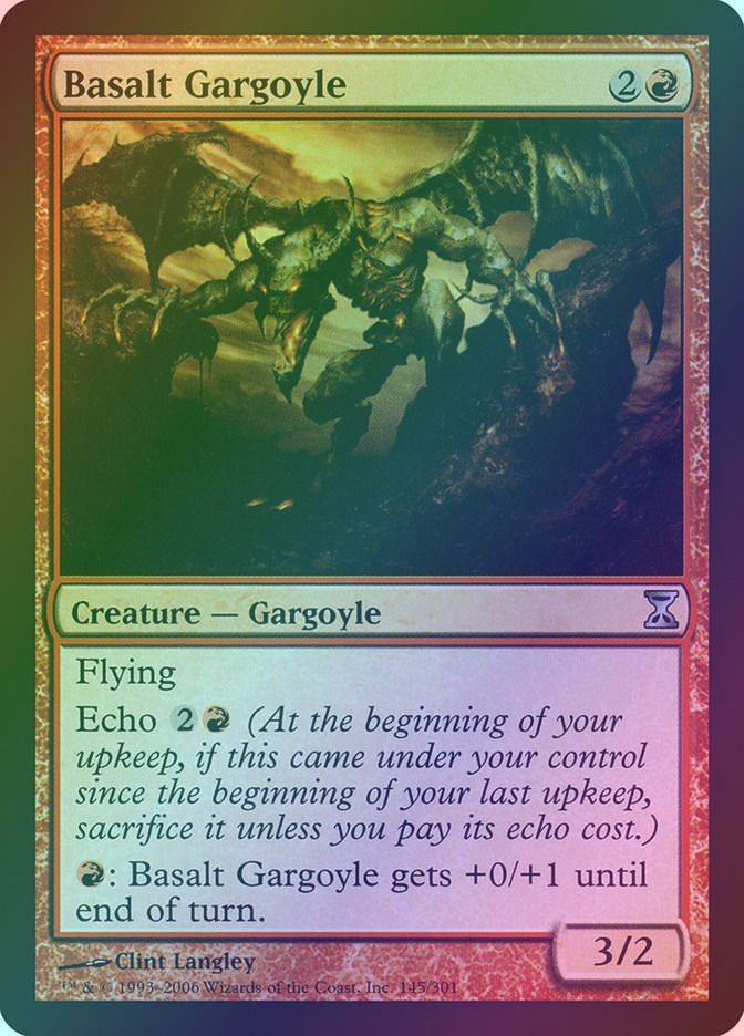 Basalt Gargoyle (TSP) (145) / Foil