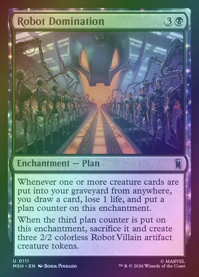 Robot Domination (MSH) (111) / Foil