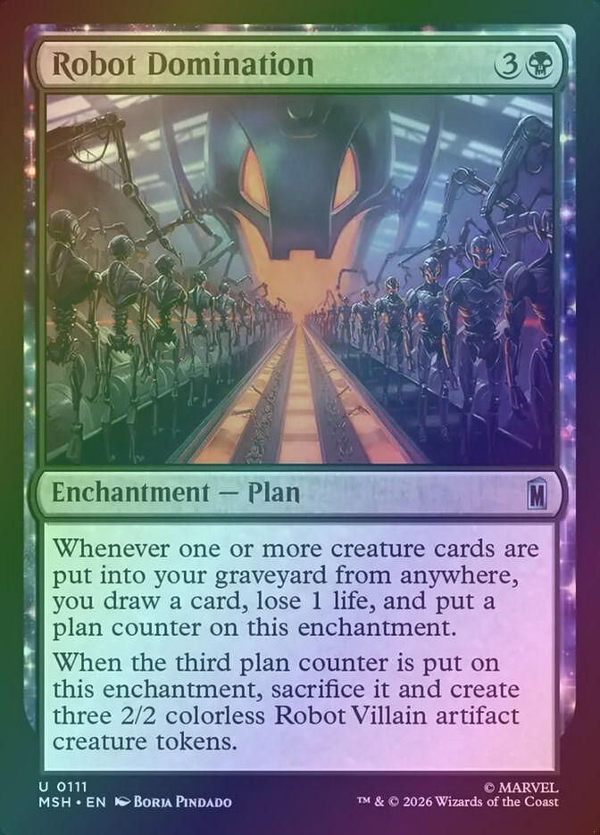 Robot Domination (MSH) (111) / Foil