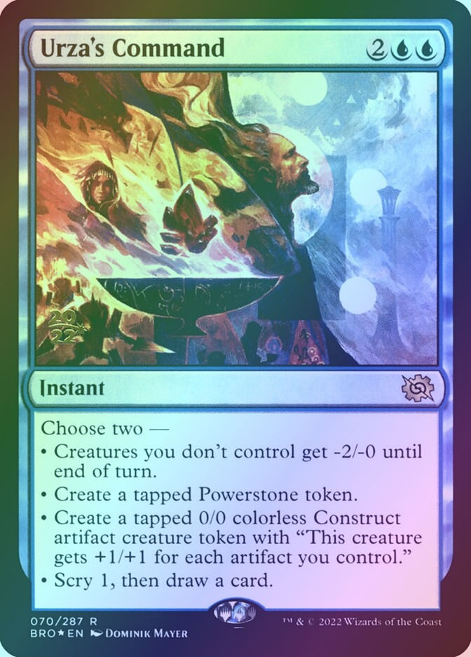 Urza's Command (PBRO) (70s) / Foil