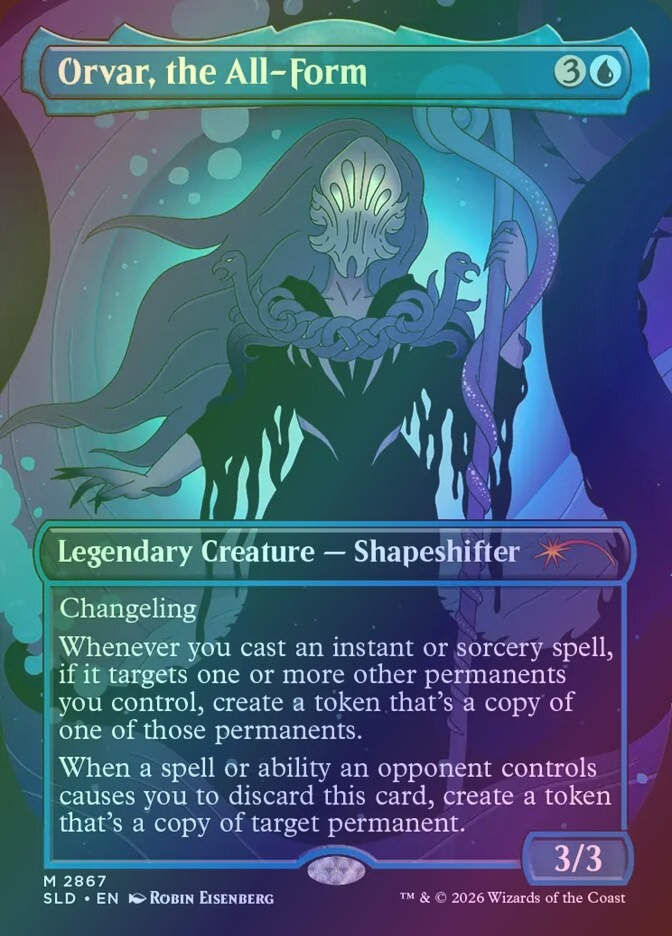Orvar, the All-Form (SLD) (2867) / Borderless / Foil