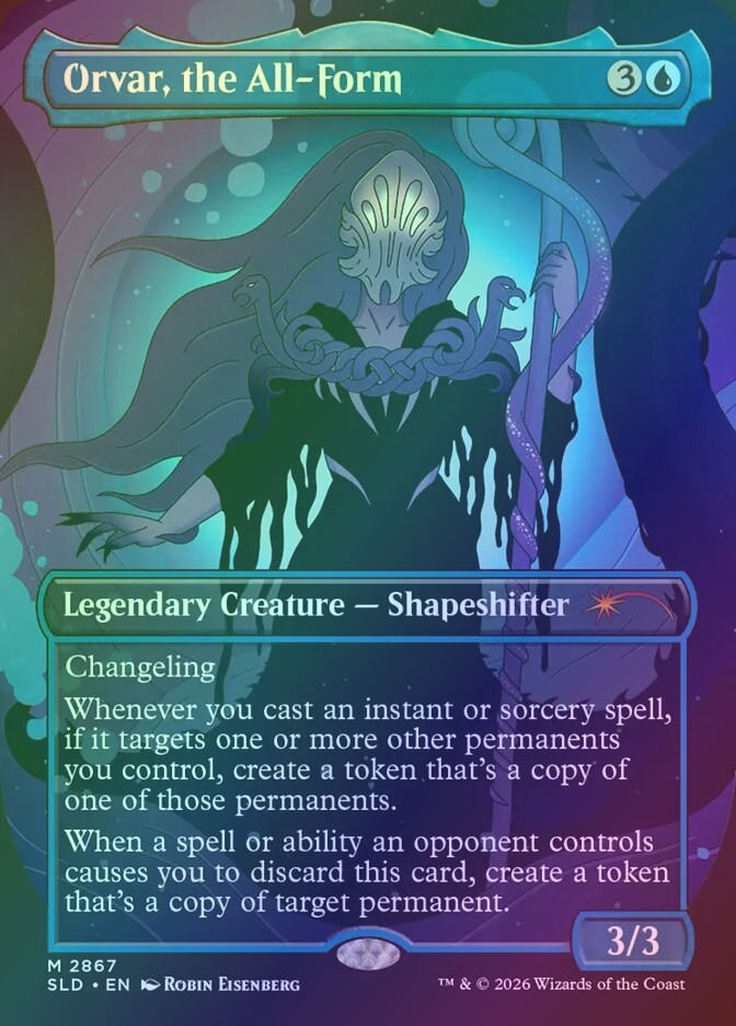 Orvar, the All-Form (SLD) (2867) / Borderless / Foil